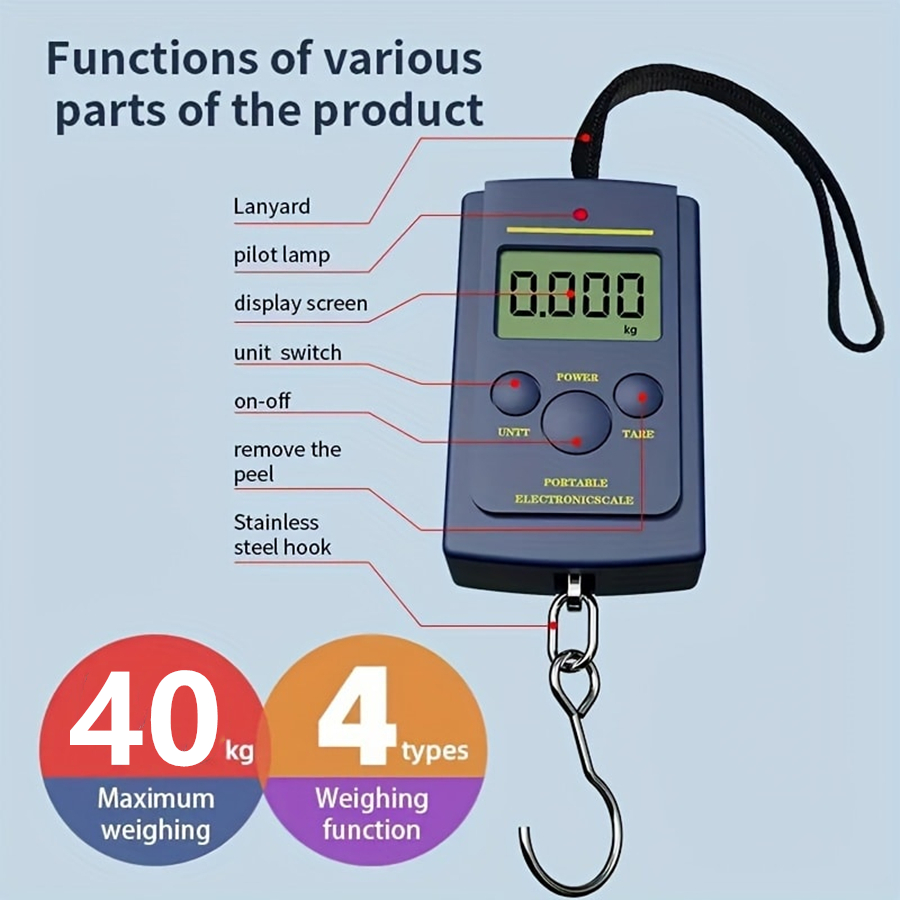 Electronic Gadgets - 40 кг многофункциональные мини электронные цифровые