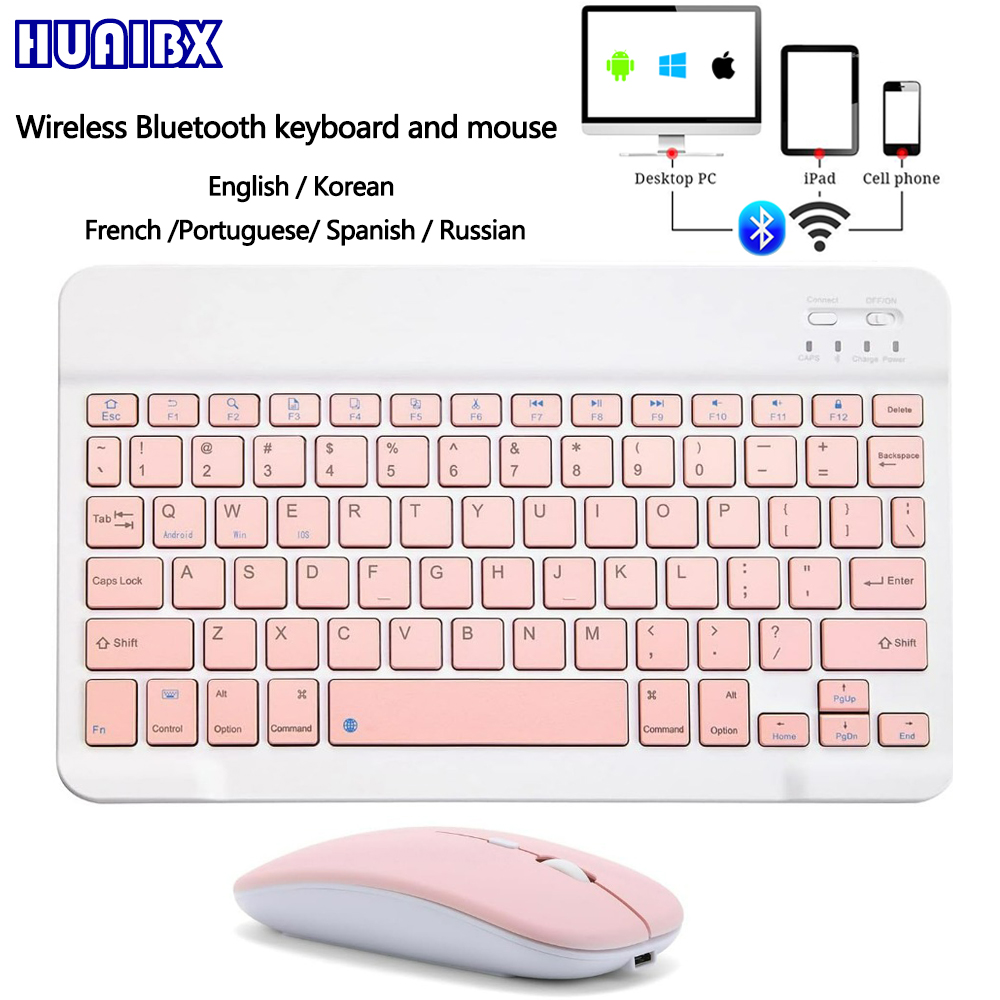 Wireless Keyboard Mini - 10-дюймовая беспроводная мини-клавиатура Bluetooth для iPad,