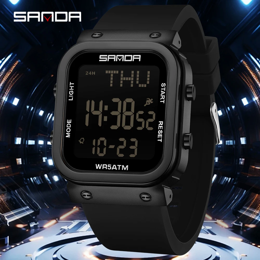 Electronics Gadgets For Men - Цифровые часы SANDA, мужские военные армейские