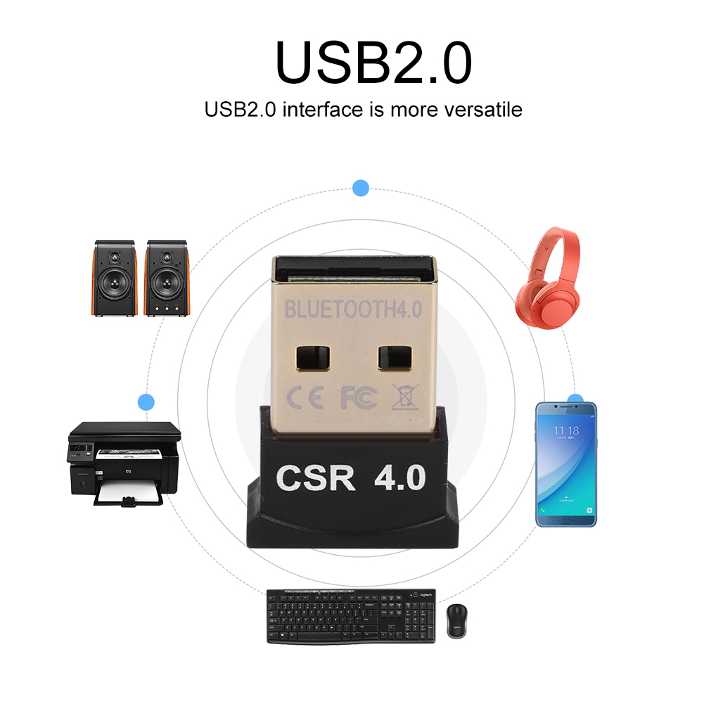Wireless Keyboard Mini - Bluetooth-адаптер Беспроводные ключи CSR4.0 Mini USB