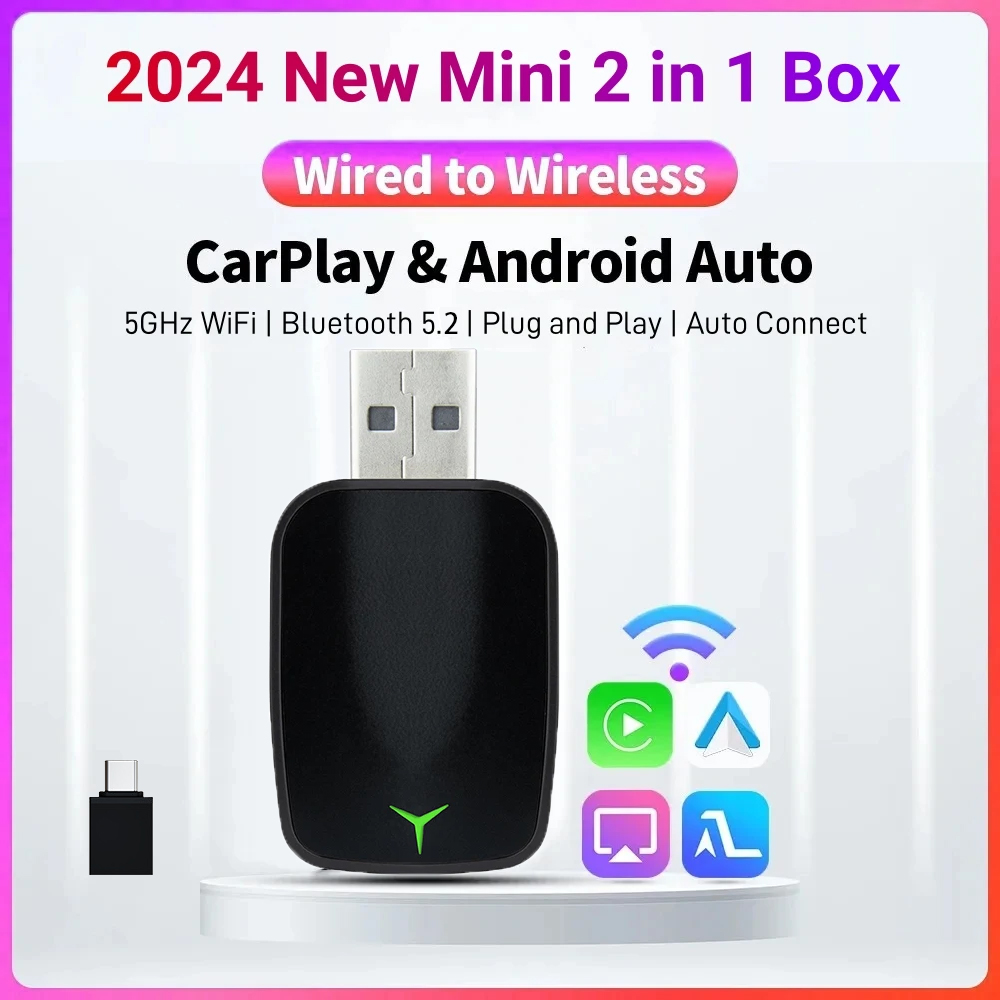 Electronic Gadgets - Новый проводной и беспроводной Carplay Android