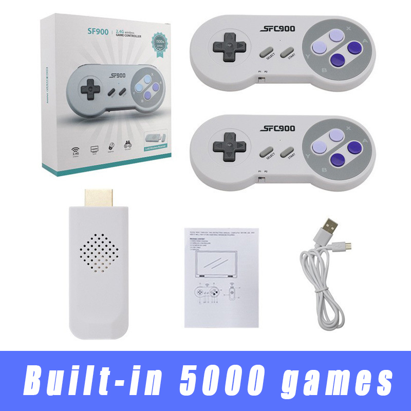 Retro Game Controller Usb - Ретро-консоль SF900 с 5000 встроенными играми,