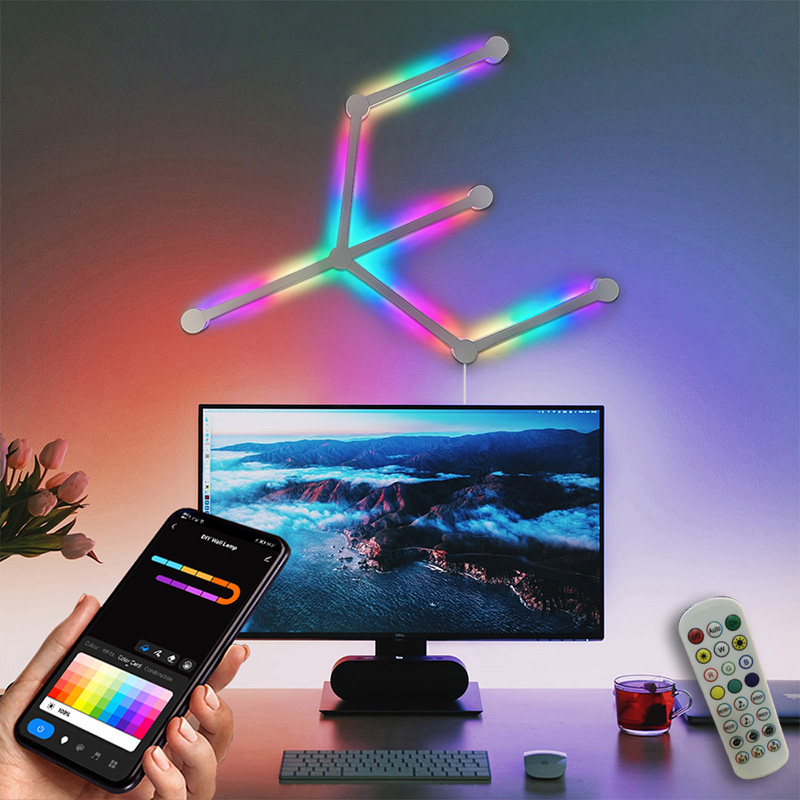 Rgb Desk Lamp Smart - Световая панель RGB, управление через приложение