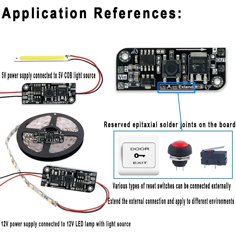 Electronics & Gadgets Starting With T - Микрокнопочный модуль диммирования, бистабильный электронный переключатель,