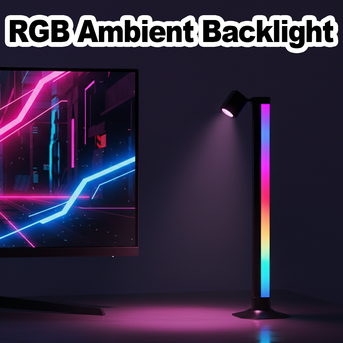 Rgb Desk Lamp Smart - Умная светодиодная лампа RGB с синхронизацией
