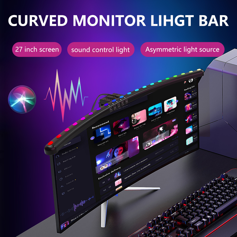 Светодиодная RGB-лампа для мон – обзор и цена Rgb Desk Lamp Smart