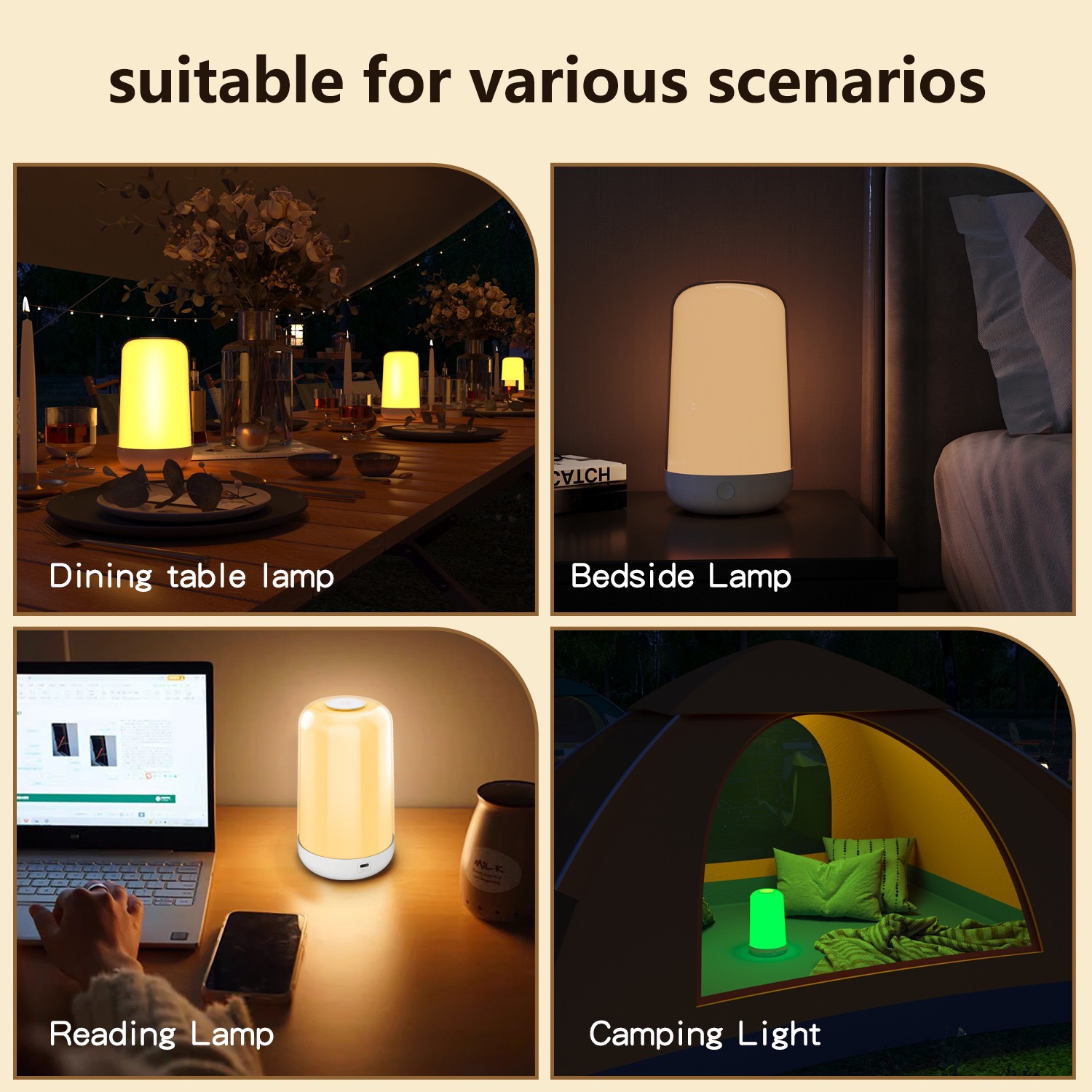 Умная сенсорная настольная лам – обзор и цена Rgb Desk Lamp Smart