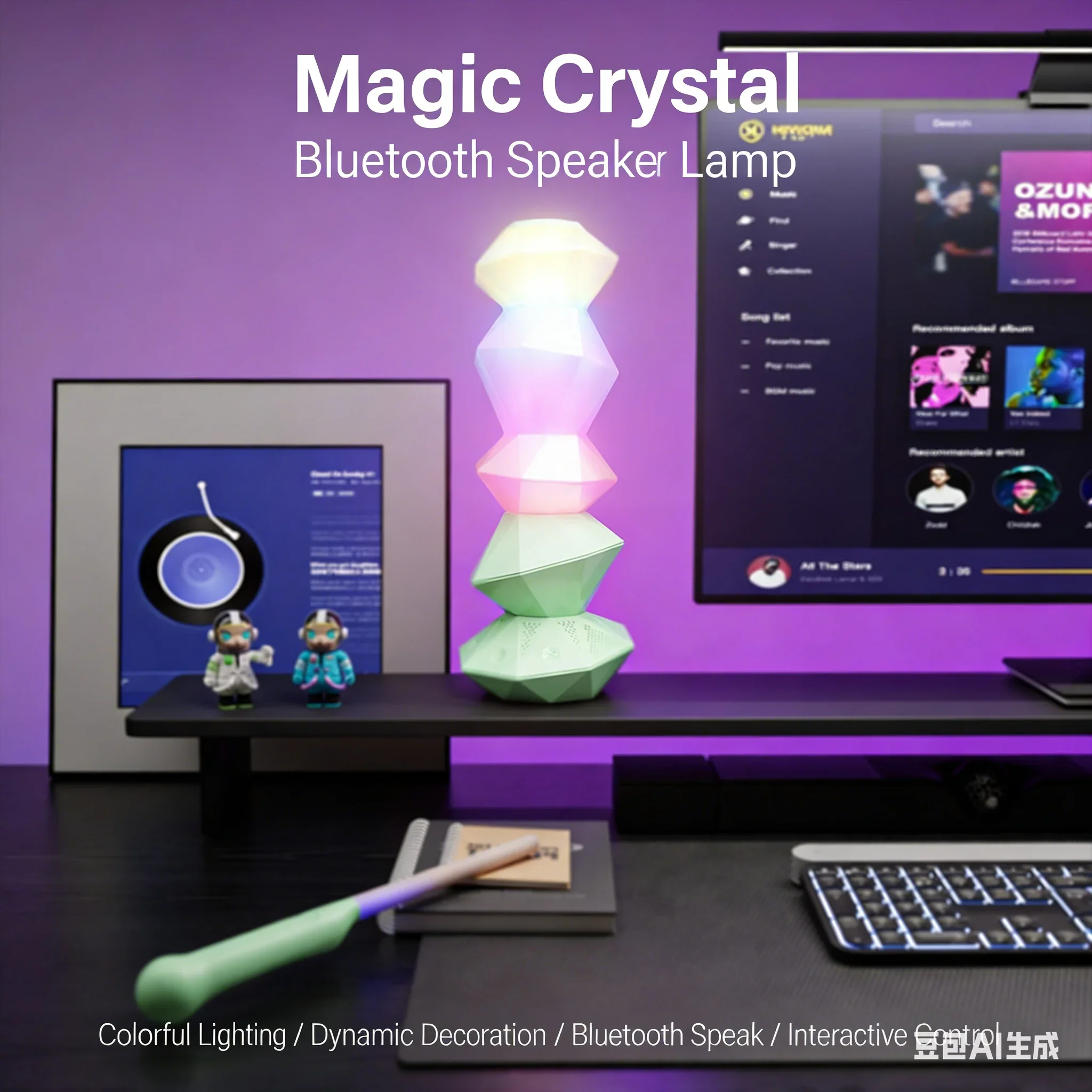 Новая креативная умная Bluetoo – обзор и цена Rgb Desk Lamp Smart