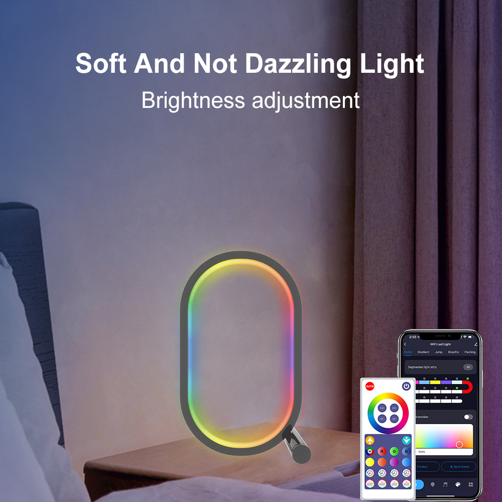 Смарт-приложение с Wi-Fi, креа – обзор и цена Rgb Desk Lamp Smart