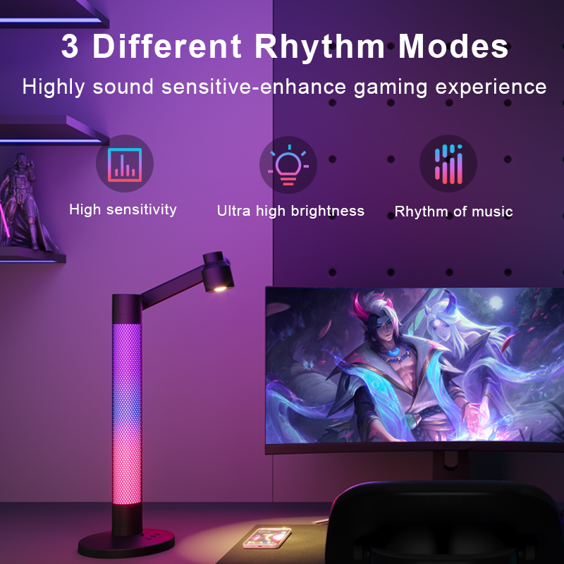 Умная настольная лампа для чте – обзор и цена Rgb Desk Lamp Smart