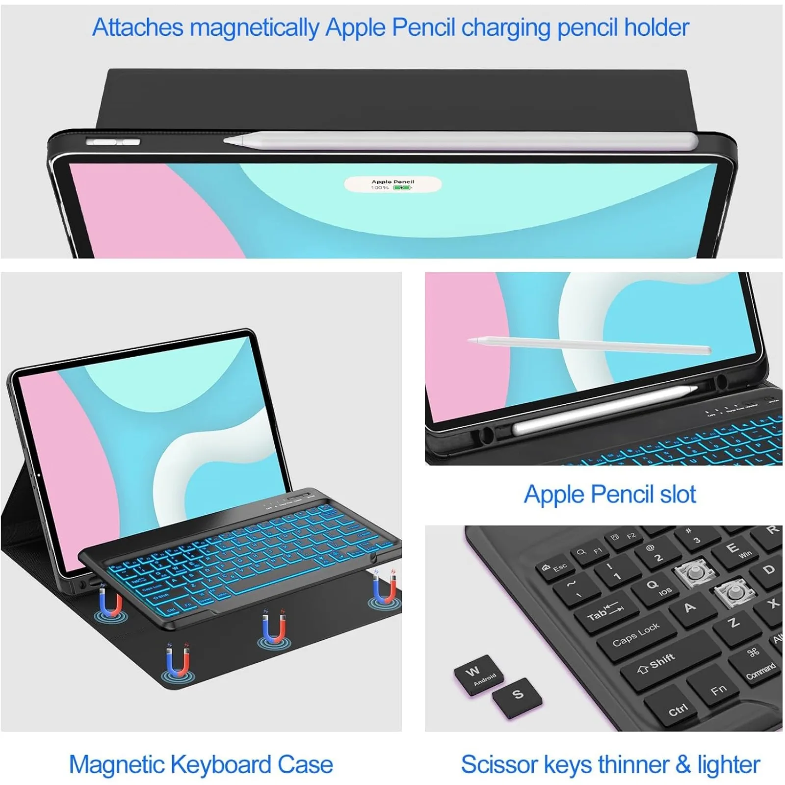 Чехол-клавиатура и мышь для iP – обзор и цена Wireless Keyboard Mini
