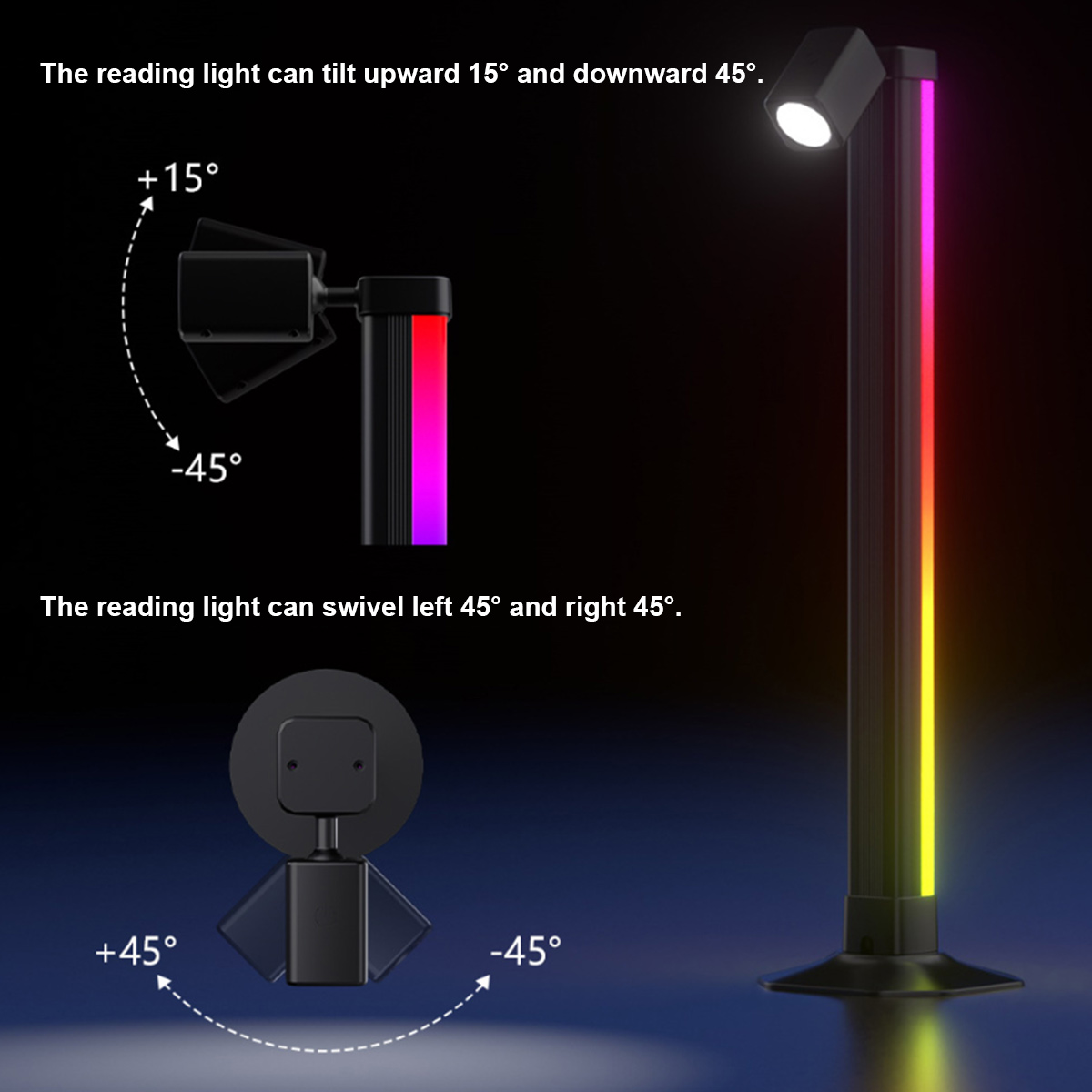 Умная светодиодная лампа RGB с – обзор и цена Rgb Desk Lamp Smart
